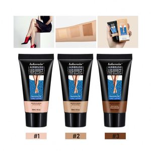 Aerografo trucco gamba idratante fondotinta liquido finta crema <span class=keywords><strong>abbronzante</strong></span> per il corpo lozione per la cura anche il tono della pelle 30g - Product Image 1