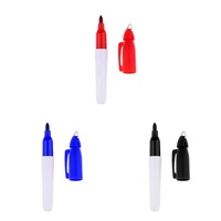 Vente en gros de haute qualité logo personnalisé 3 couleurs dessin ligne balançoire flèche accessoires plastique taille régulière outil de golf balle marqueur stylo
