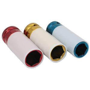 3Pcs 1/2 "17mm 19mm 21mm ऑटो कार टायर संरक्षण आस्तीन दीवार गहरी प्रभाव पहिया नट सॉकेट सेट कार बनाए रखने मरम्मत उपकरण - Product Image 4