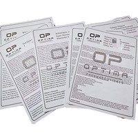 Impresión Personalizada de Caja y Etiqueta para Viales de 10 ml, Folleto de Instrucciones para Viales con Contenido Oleoso, Estéril, con Información Relacionada con Cada Nombre