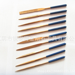 Limes à diamant Guangzhou 3x140mm plates, triangulaires, rondes, assorties pour métaux non ferreux, outil manuel - Product Image 3