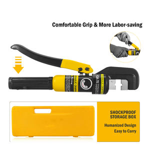 <span class=keywords><strong>Pince</strong></span> à <span class=keywords><strong>sertir</strong></span> hydraulique hexagonale manuelle YQK70 pour cosses de câbles 6T - Product Image 6