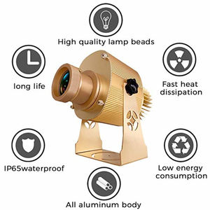 GOBO — projecteur lumineux sans fil, led publicitaire, pour magasin d'<span class=keywords><strong>entreprise</strong></span>, Restaurant, hôtel, Logo, fête de mariage - Product Image 3