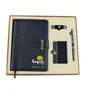 Juego de Regalo de Oficina Personalizado con Bolígrafo y Cuaderno Grabables, Productos Promocionales, Regalo Corporativo de Lujo para Hombres de Negocios - Product Image 1
