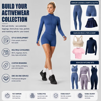 Conjuntos Deportivos para Mujer de 2 Piezas, Top Corto Acanalado sin Costuras, Pantalones Cortos de Cintura Alta, Conjuntos de Yoga