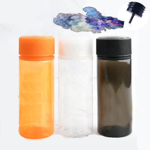 Botella cuentagotas de plástico PET de 120ml con tapa a prueba de manipulaciones para niños, serigrafiada para gotas oculares, medicina y aceite esencial - Product Image 1