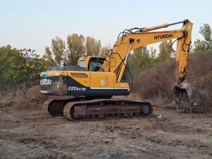Excavadora de Orugas Usada de Alto Rendimiento HYUNDAI 220-9 220LC-9S de 22 Toneladas para Minería y Construcción, Excavadora Usada Hyundai 220lc-9s - Product Image 3
