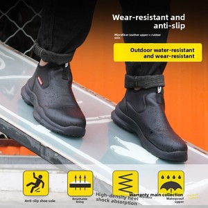Nuove <span class=keywords><strong>Scarpe</strong></span> <span class=keywords><strong>da</strong></span> Chef <span class=keywords><strong>da</strong></span> Uomo per Hotel e Cucina, Antiscivolo e Resistenti all'Olio, in Microfibra Imitata; <span class=keywords><strong>Scarpe</strong></span> Leggere e Morbide Estive per Ristorazione - Product Image 4