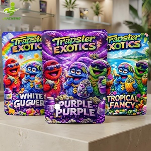 Bolsas Mylar Personalizadas Impresas para Empaque Comestible, a Prueba de Olores, Holográficas, Exóticas, de 3.5g, 7g, 14g, 28g, 1 Libra, Tipo Stand-up - Product Image 3