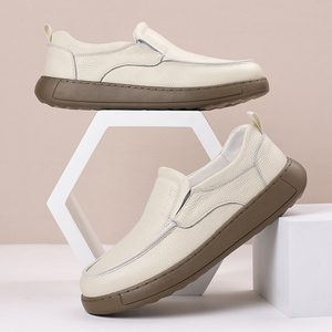Zapatos Casuales de Hombre, Sin Cordones, Transpirables, de Cuero, Ligeros y Cómodos para Caminar, Venta al Por Mayor, Personalizados - Product Image 2
