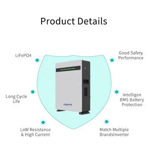 Zwayn <span class=keywords><strong>5</strong></span> 10 15 kw sistema solare energie speichers lifepo4 lto 48 <span class=keywords><strong>volt</strong></span> energie speicher batterie - Product Image 6