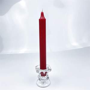 Lilin lancip kaca bening 2.<span class=keywords><strong>3</strong></span> ", dudukan Votive <span class=keywords><strong>3</strong></span>/4" dekorasi rumah lilin lancip elegan Natal - Product Image 5