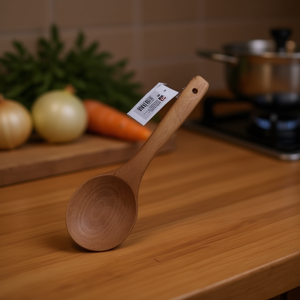 MNJ Wooden Cooking Spoon 25Cm For Kitchen Use 12Pcs Pack - Product Image 2