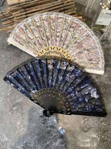 Abanicos de Bambú Personalizados de Gran Tamaño para Bodas y Fiestas, Ecológicos, Refrescantes, con Estilo Musical - Product Image 3