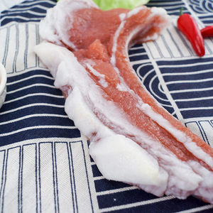 เนื้อหมูปลอม ชิ้นซี่โครงหมู ชิ้นท้องหมู ของตกแต่งเหมือนจริง ทำจาก PVC ยี่ห้อ KANGNING สำหรับตกแต่งหน้าร้านในวันฮาโลวีนและวันขอบคุณพระเจ้า - Product Image 6