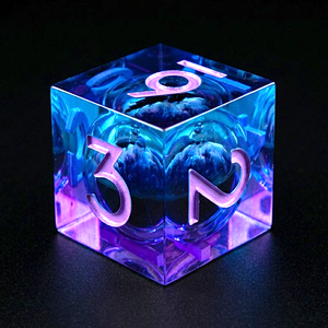 Dés à Jouer D&D en Résine Œil de Dragon Rouge Audacieux et Épique, 1 pièce, <span class=keywords><strong>18</strong></span> mm, Dés Polyédriques D6 Œil de Dragon avec Chiffres Dorés pour Jeux de Table <span class=keywords><strong>RPG</strong></span> Dungeons and Dragons - Product Image 6
