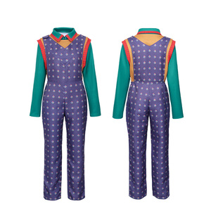 Costume di Halloween Holly di <span class=keywords><strong>Stranger</strong></span> <span class=keywords><strong>Things</strong></span>, Tuta Viola per Cosplay, Set per Adulti - Product Image 4