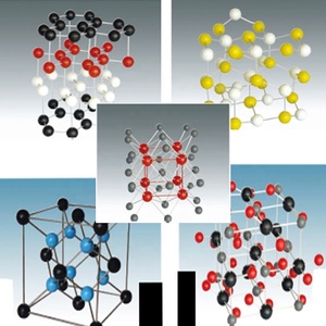 Perovskite 구조 모델 유형 A-cato3 대학 화학 대학 시범 크리스탈 구조 모델 - Product Image 2