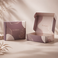 Scatole di Cartone Ondulato Pieghevoli Personalizzate per Imballaggio Colorato, Progettate per Confezioni Regalo Premium