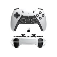 Manette de jeu sans fil S2 2.4G avec moteur de vibration, récepteur monobloc compatible Nintendo Switch, PS3, PS5, appareils mobiles