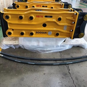 Martillo Hidráulico SOOSAN SB 70 Tipo Superior para Excavadora de 16-21 Toneladas, para Construcción, Incluye Motor - Product Image 1