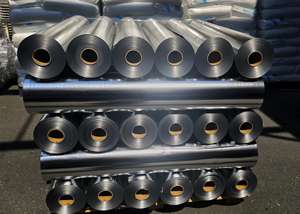 <span class=keywords><strong>Tissu</strong></span> tissé en PET métallisé double face pour <span class=keywords><strong>la</strong></span> décoration des bâtiments, isolation des surfaces murales, largeur 1,5 m - Product Image 4