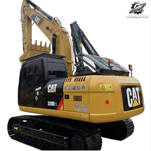 Excavatrice sur chenilles d'occasion CAT 320D, marque américaine d'origine, 20 tonnes, taille moyenne, excavatrice sur chenilles d'occasion - Product Image 1