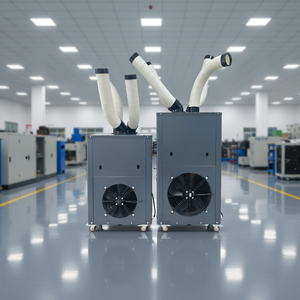 Refroidisseur d'atelier robuste 2HP 220V, <span class=keywords><strong>climatiseur</strong></span> <span class=keywords><strong>mobile</strong></span> pour le refroidissement des postes de soudage en usine de quincaillerie - Product Image 2