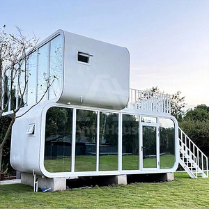 Moderna Apple Cabin: <span class=keywords><strong>Casa</strong></span> Mobile Completamente Arredata, Lussuosa Mini <span class=keywords><strong>Casa</strong></span> Modulare Prefabbricata per Giardino, Ufficio o ADU in California, USA - Product Image 6