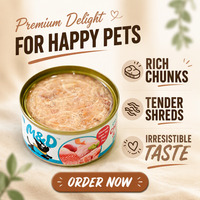 Nourriture humide pour chats MAIDOU, saveur bœuf, poulet et saumon, riche en protéines, 85g, sans arômes artificiels