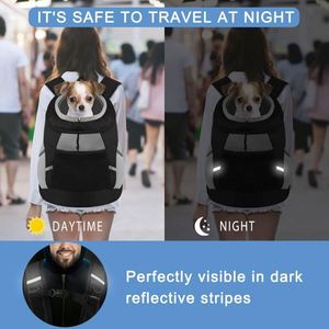 Free Sample <b>Dog</b> Carrier <b>Backpack</b> <b>for</b> Small <b>Dogs</b> Breathable Head Out Design with Reflective Safe <b>Dog</b> <b>Backpack</b> Carrier <b>for</b> pet - Product Image 2