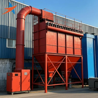 Collecteur de poussière à jet pulsé haute température série Xyc DMC, pompe à filtre à sac moteur pour machines de fonderie métallique, efficacité de 99,9%