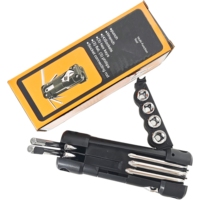 Fournisseur de kits d'outils de réparation de chaîne, clés à douilles et tournevis de haute qualité pour le camping, le vélo et la moto en extérieur