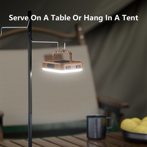 Wason mới xách tay 5000mAh ngân hàng điện chức năng ngoài trời khẩn cấp lều cắm trại ánh sáng 1150 lumens sạc năng lượng mặt trời <span class=keywords><strong>LED</strong></span> Đèn Lồng - Product Image 3