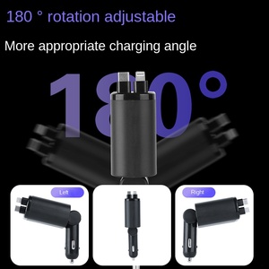 One-to-Five Super Fast <b>Cable</b> Telescopic with 12-24v Voltage Compatible Car - Product Image 3