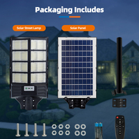 Lampadaire solaire LED tout-en-un étanche IP65 avec capteur de mouvement intégré 300W 400W 500W du fabricant Zhongshan