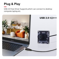 Módulo de cámara USB 14209 2MP IMX385 para Android Linux y Raspberry Pi 1,4mm 240 grados Panorama 1920*1080 60fps Sensor de imagen CMOS