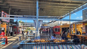 Container multifunzionale impermeabile per esterni, ideale per mercati notturni, chioschi di cibo da strada e centri commerciali, per la vendita di fast food e bevande. - Product Image 6