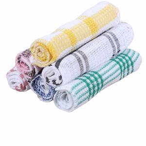 Serviettes de cuisine en tissu éponge gaufré en coton, 38*64 cm, 55 grammes/pièce, en stock, prêtes à l'emploi - Product Image 3