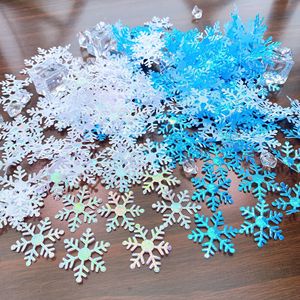 Confettis en papier biodégradable flocons de neige blancs 2 cm, 300 pièces, pour Noël et la Saint-Valentin, certifiés CE ROHS, décoration chinoise - Product Image 2