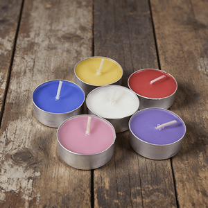 Velas de Té sin Perfume para Espacios Sensibles, Restaurantes y Oficinas, Velas de Té con Logotipo Personalizado - Product Image 3