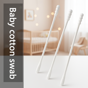 Hisopos de algodón para bebés al por mayor OEM, de doble punta, con mango de papel en espiral, suaves y de alta calidad, para el cuidado de recién nacidos 9039 - Product Image 4