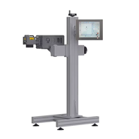LTPK Plastique PVC PE PPR PIPE Imprimante laser en ligne 20w 30w Fibre Flying Laser Marking Printing Engraving Machine Price