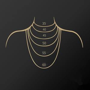 맞춤 18K 금도금 이름 목걸이, 개인 맞춤 하트 이름 목걸이, 어머니날 선물 - Product Image 4