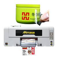 Impresora UV DTF A3 de 30 cm, Pegatinas UV 3D, Película PET de Cristal y Laminación Todo en Uno
