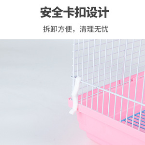 Les cages pour hamsters peuvent être combinées avec des nichoirs Golden Bear de différentes sortes, y compris l'option d'ajouter une cage à trois étages. - Product Image 4