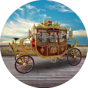 Remolques de Transporte Especiales para Bodas, Estilo Europeo, Carruaje Real para Bodas - Product Image 1