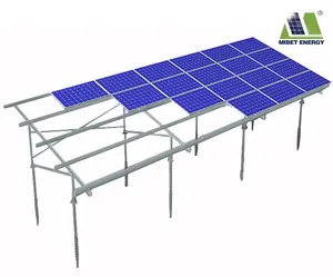 Módulo de energía Solar para el suelo, montaje Btacket de 30MW, plano, techo de Metal o suelo, 12 años CN;FUJ