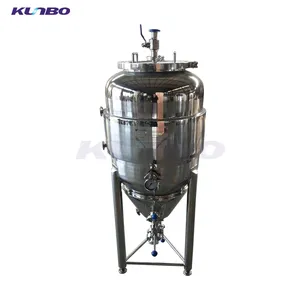 KUNBO 100L Fermenter Tangki Fermentasi Bir Rumah, Tangki Bir Dingin