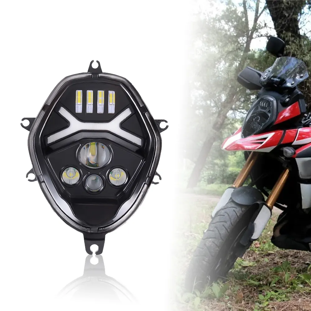 Koplamp Met Koplamp Koplamp Voor Zwart Koplicht Met Drl Voor Suzuki V-STROM 650 V-Strom 1000 Dl 1000 Dl 650 Dl1000 Dl650